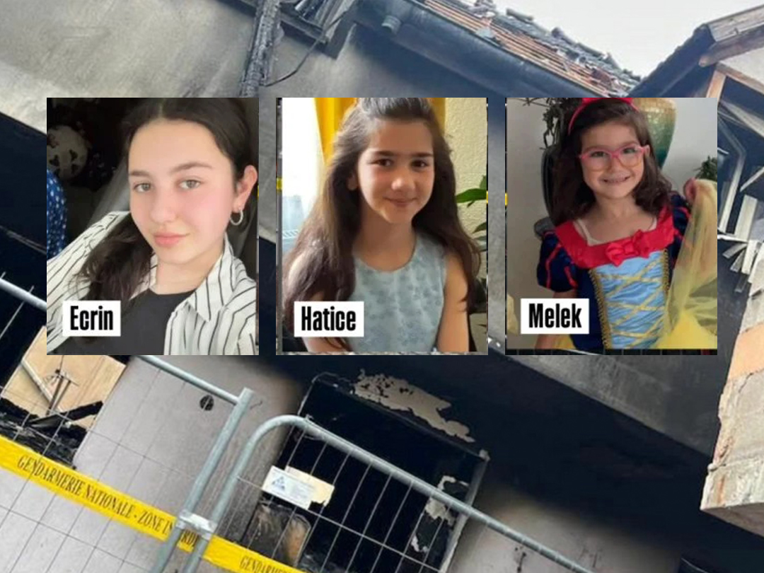 Fransa'da Türk ailenin evinde yangın: Üç kız kardeş hayatını kaybetti