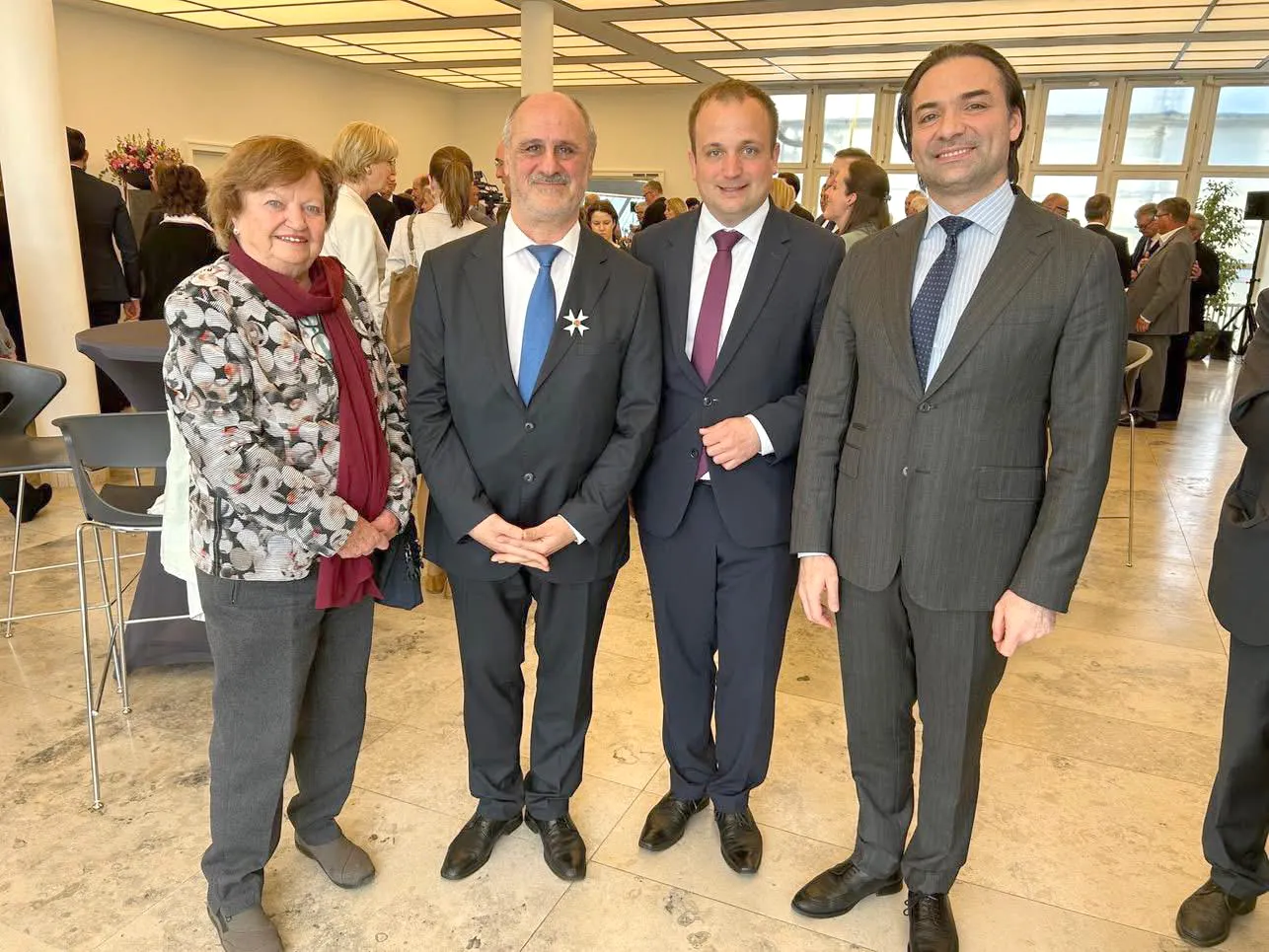 Mustafa Duman’a KRV Liyakat Nişanı takdim edildi