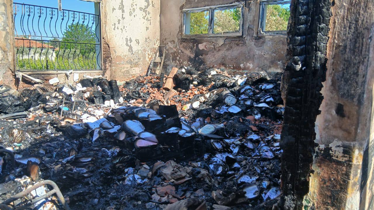 Batı Trakya'da Azınlık okulu yandı: Okul kullanılamaz hale geldi