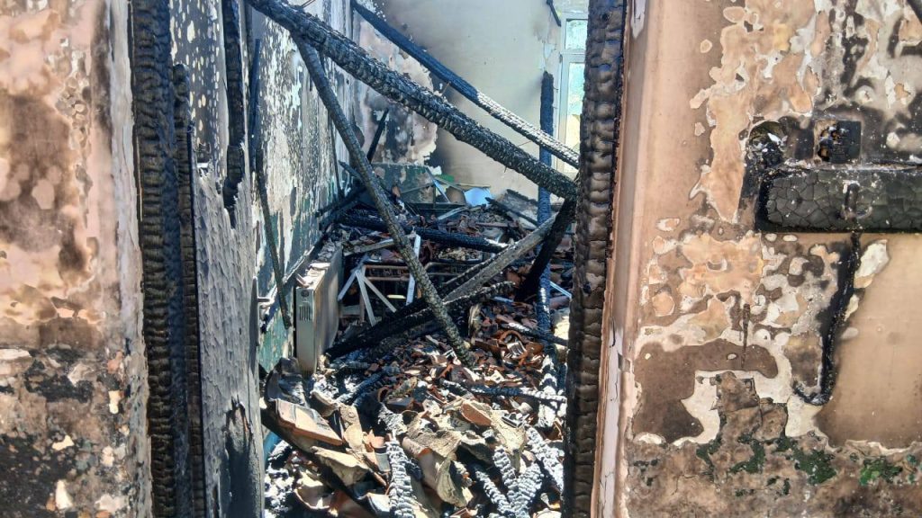 Batı Trakya'da Azınlık okulu yandı: Okul kullanılamaz hale geldi 9 BT okul yangini 2