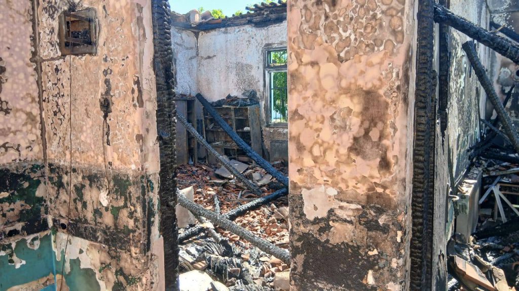 Batı Trakya'da Azınlık okulu yandı: Okul kullanılamaz hale geldi 6 BT okul yangini 3