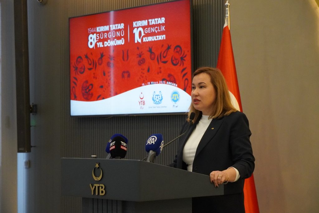 Kırım Tatar Gençlik Kurultayı YTB’nin ev sahipliğinde başladı 12 YTB Ganaya Yuksel