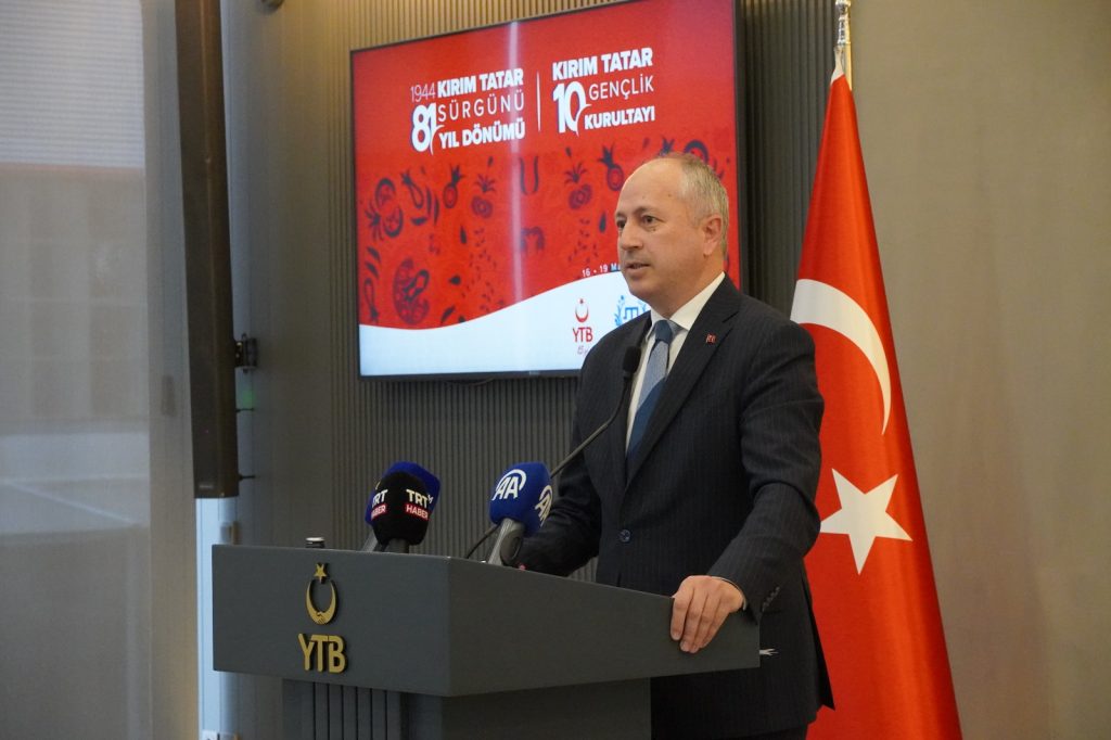 Kırım Tatar Gençlik Kurultayı YTB’nin ev sahipliğinde başladı 9 YTB Murat Kazanci