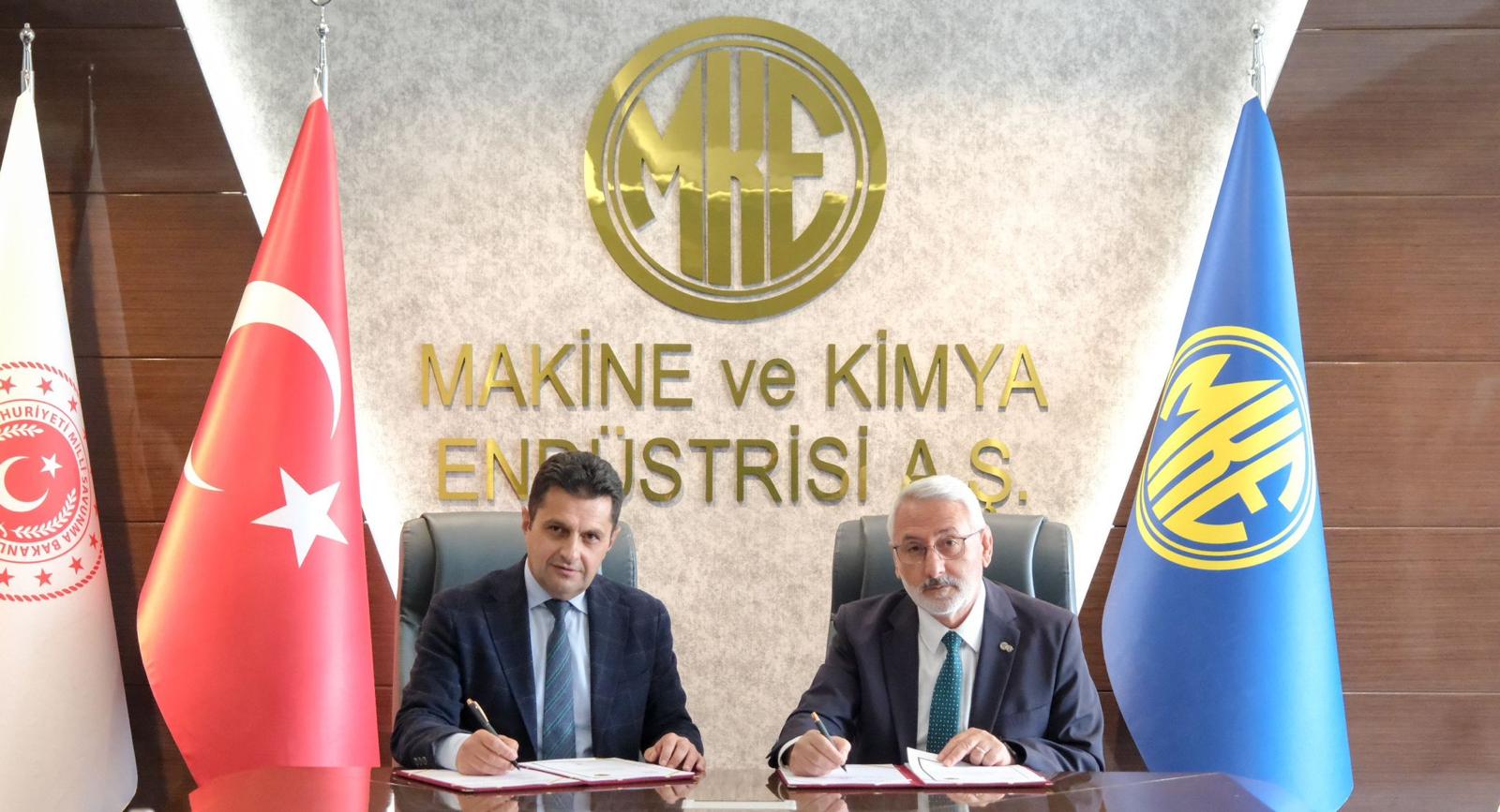Makine ve Kimya Endüstrisi (MKE) ile Millî Eğitim Bakanlığı (MEB)
