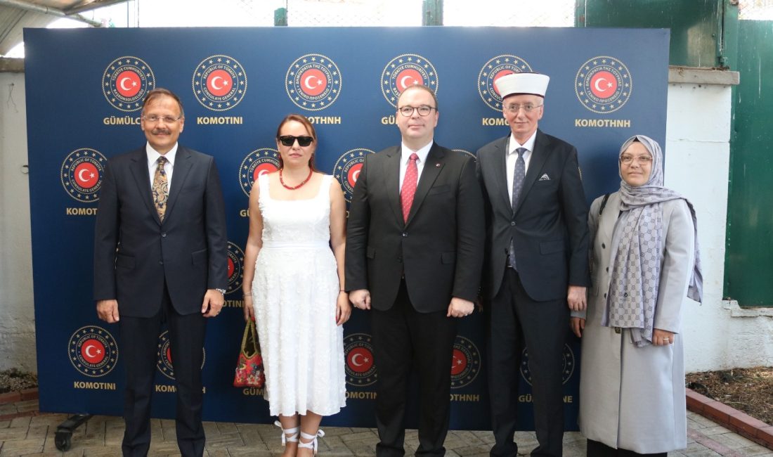 Türkiye Cumhuriyeti Gümülcine Başkonsolosluğu‘nda düzenlenen geleneksel bayramlaşma töreni, Batı Trakya’nın