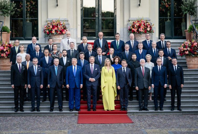 Cumhurbaşkanı Erdoğan, NATO Devlet ve Hükûmet Başkanları Zirvesi için bulunduğu