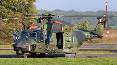 Almanya’nın Saksonya eyaletine bağlı Grimma kenti yakınlarında, Alman ordusuna ait