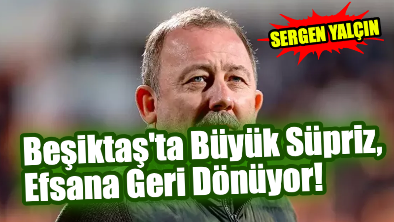Süper Lig ekiplerinden Beşiktaş’ta teknik