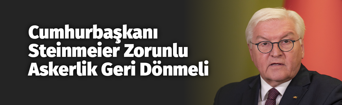 Almanya Cumhurbaşkanı Frank-Walter Steinmeier, ülkede