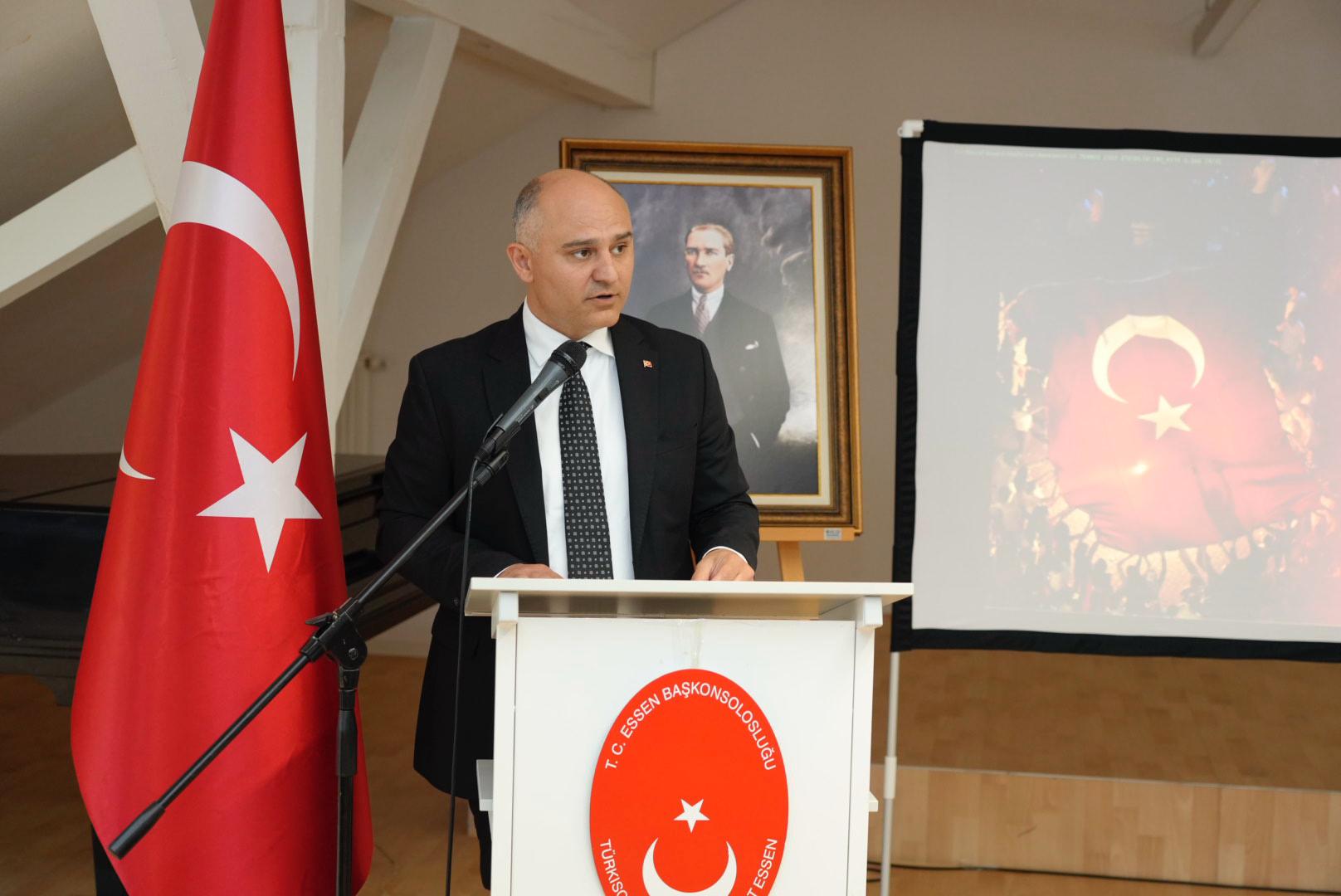 Essen Başkonoslosu Aydın: