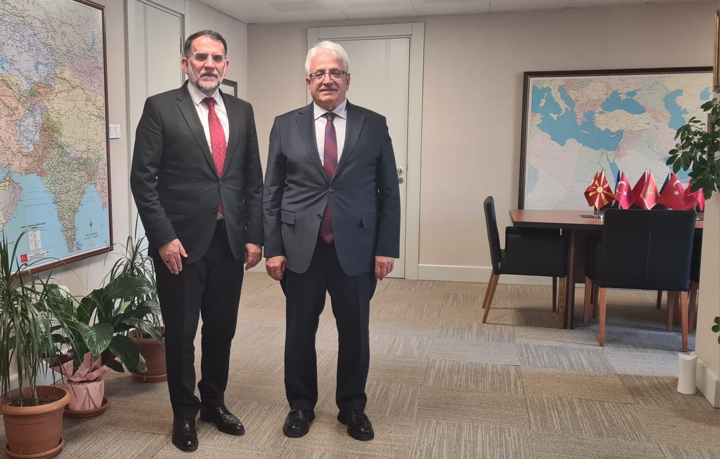 Makedonya Türkleri Hak ve Demokrasi Hareketi Milletvekili Salih Murat, Ankara