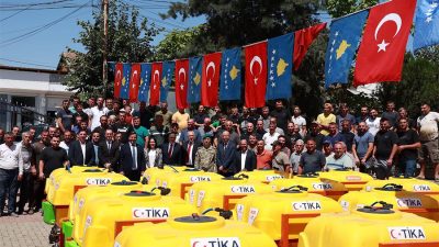 Mamuşa jansı Başkanlığı (TİKA) ile Mamuşa Belediyesi iş birliğinde yürütülen proje kapsamında, 200 çiftçiye