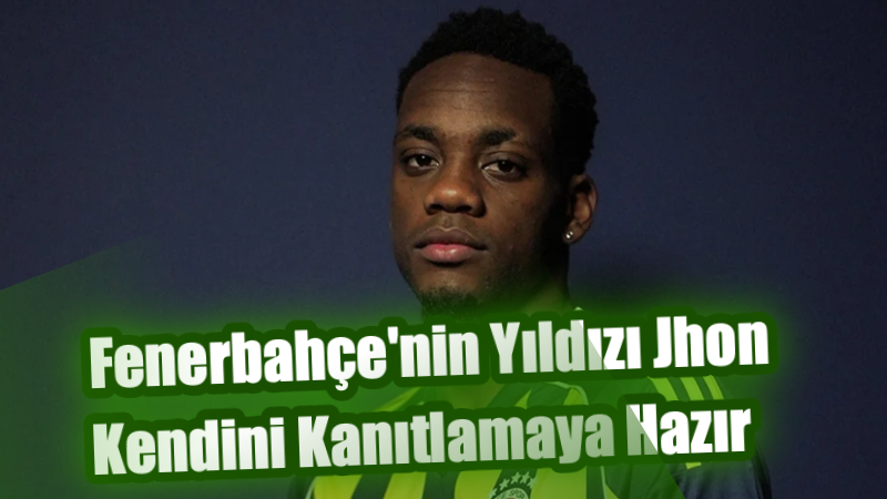 Kolombiyalı santrfor Jhon Durán, Fenerbahçe’ye transfer edilmesinin ardından, kulübe gösterilen