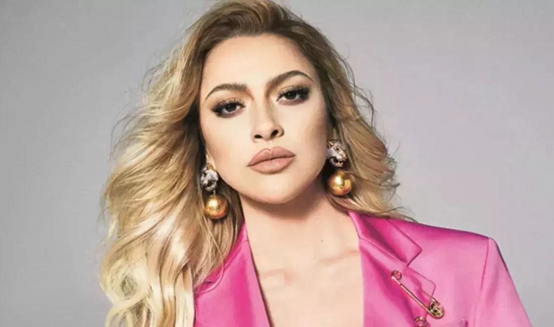 Türk pop müziğinin güçlü isimlerinden Hadise, bu kez sahnesiyle değil,
