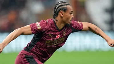 Galatasaray’ın yeni transferi Leroy Sané, Lazio ile oynanan hazırlık maçının