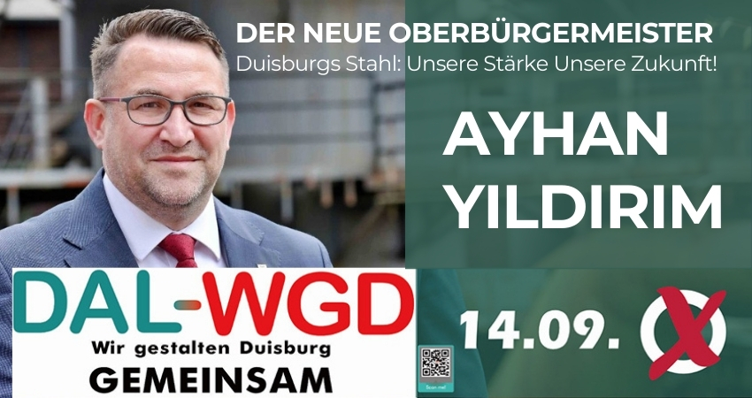 Duisburg’da 14 Eylül’de yapılacak yerel seçimlerde DAL-WGD (Duisburger Alternative Liste