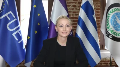 Dostluk Eşitlik Barış (DEB) Partisi Genel Başkanı Çiğdem Asafoğlu, Batı