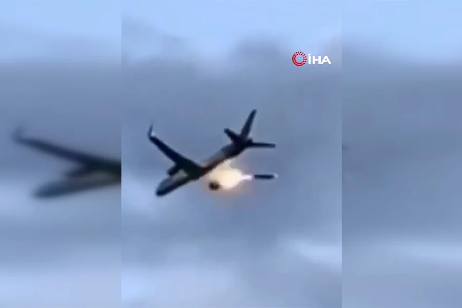 Yunanistan’ın Korfu Adası’ndan Almanya’nın Düsseldorf kentine gitmek üzere havalanan Condor