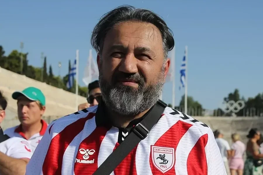 Polonya’da yaşayan Samsunspor taraftarı Taner Tamtürk, bir Avrupa kupası maçına