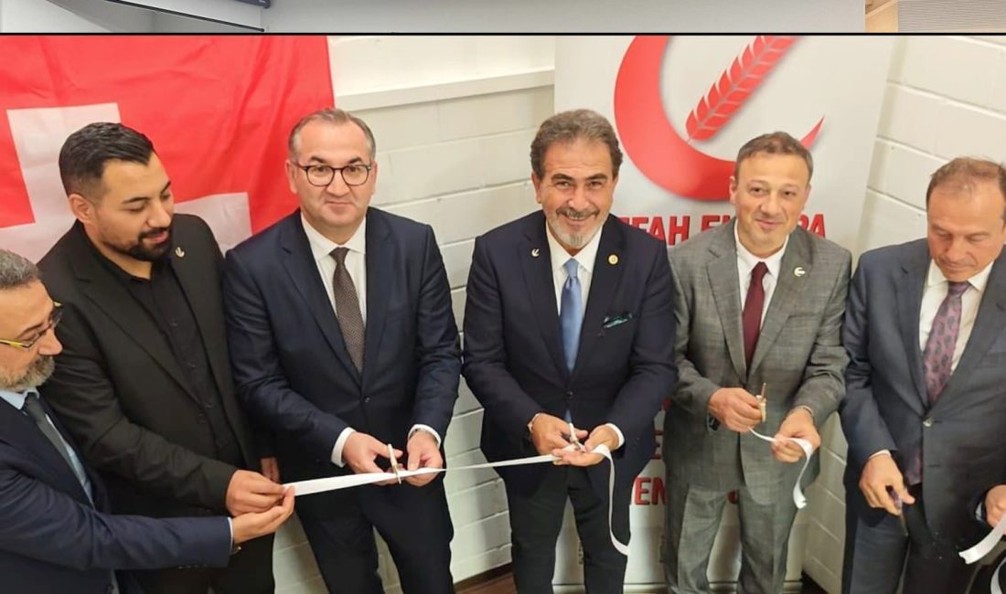 Yeniden Refah Partisi, Avrupa’daki teşkilatlanma çalışmalarına hız kesmeden devam ediyor.