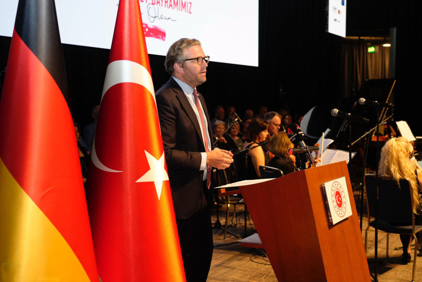 Köln’de Cumhuriyet Bayramı resepsiyonu: Birlik ve dayanışma mesajları