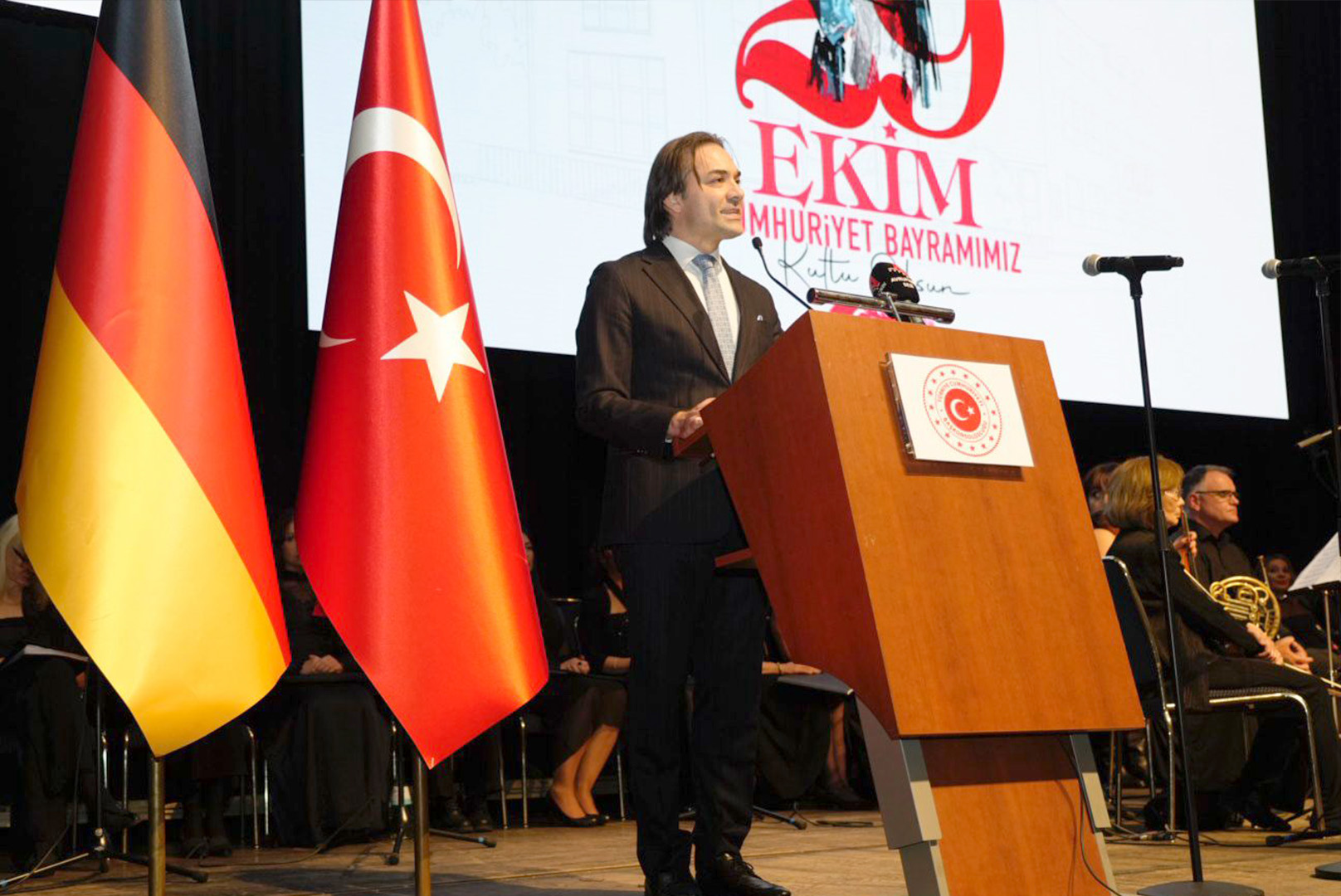 Köln’de Cumhuriyet Bayramı resepsiyonu: Birlik ve dayanışma mesajları