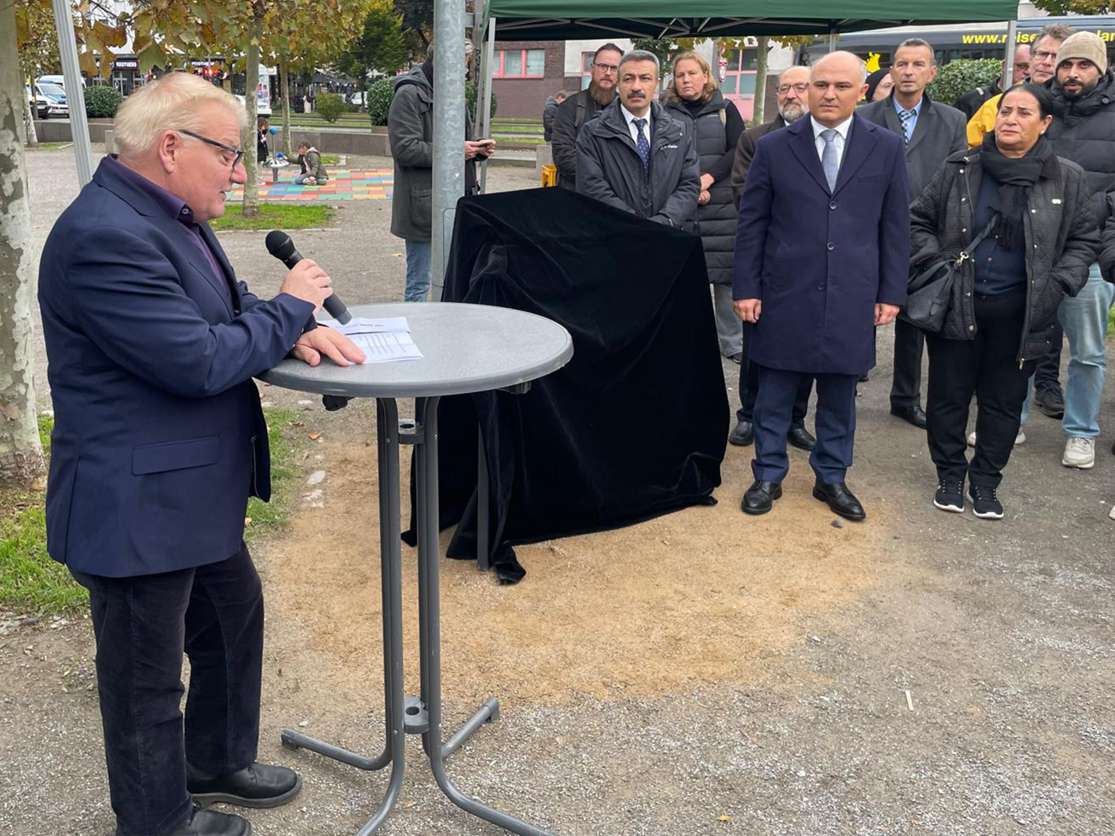 Dortmund’da NSU kurbanı Mehmet Kubaşık için anı plaketi açıldı