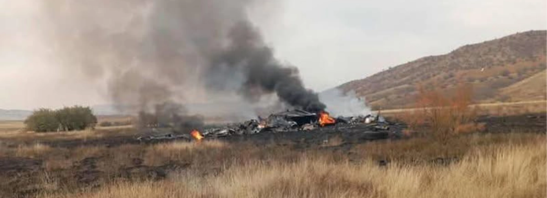 Gürcistan’da Türk Askeri Uçağı Düştü: 20 Personel Bulunuyordu