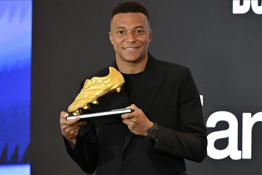 Mbappe, La Liga’da İlk Altın Ayakkabı’nın Sahibi Oldu