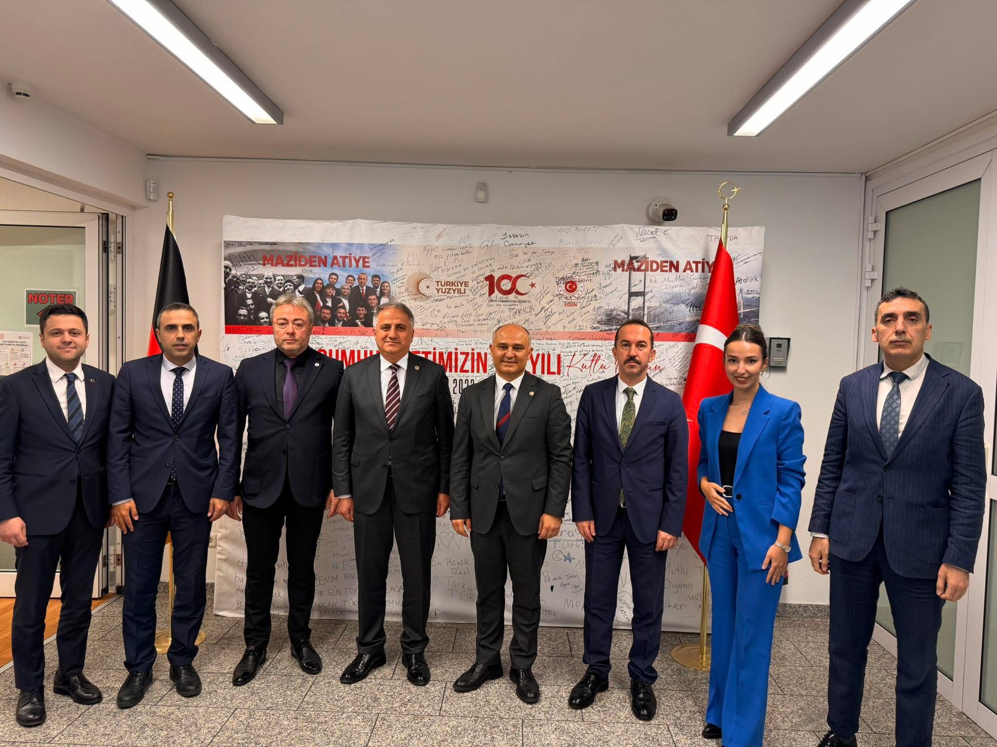 Zonguldak Milletvekili Bozkurt’tan Essen Başkonsolosu Aydın’a ziyaret