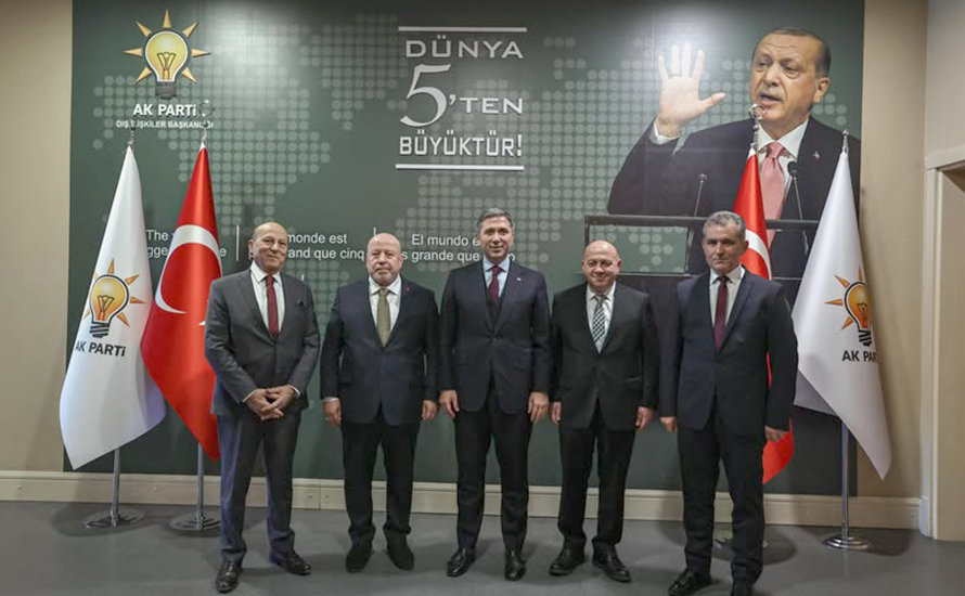 ATGB, AK Parti Genel Başkan Yardımcısı Sırakaya'yı ziyaret etti.