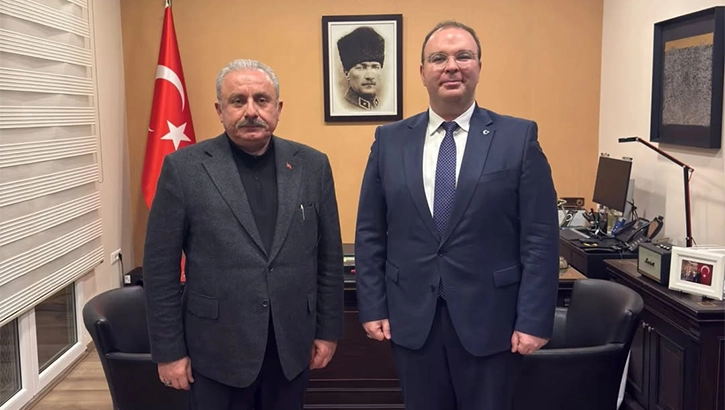 Mustafa Şentop’tan Gümülcine Başkonsolosluğu’na ziyaret