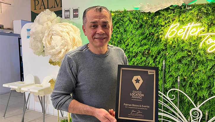 Palmas, İsviçre’nin En İyi Düğün Salonu Seçildi