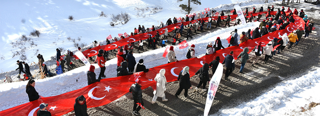 Türkiye, Sarıkamış’ta şehitler için yürüdü