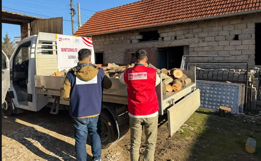 WEFA, kış kampanyasıyla Sırbistan’da yüzleri güldürdü