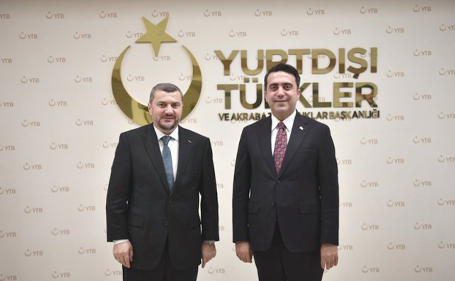 IGMG’den Ankara temasları kapsamında YTB Başkanı Turus’a ziyaret