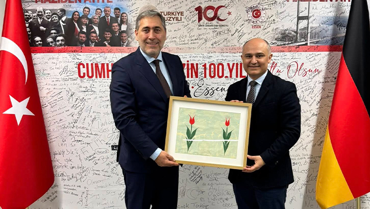 ASAMDER’den Essen Başkonsolosu Aydın’a anlamlı ziyaret