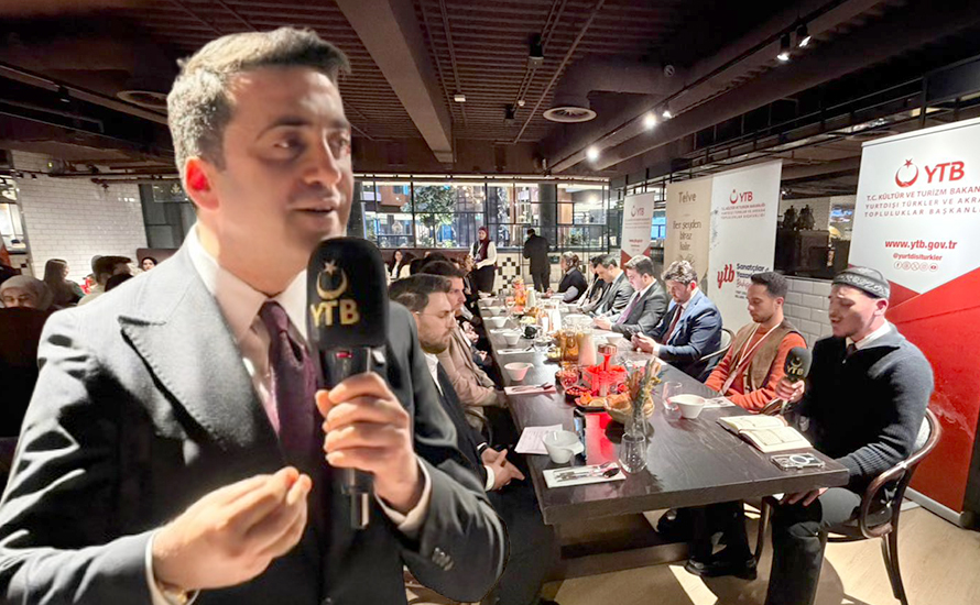 YTB, diasporanın kültür ve sanat temsilcilerini iftar sofrasında buluşturdu
