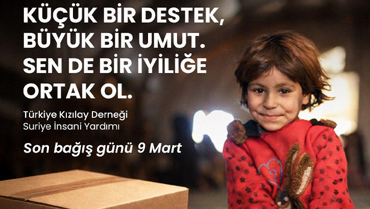 UID ve Kızılay’dan Suriyeli Çocuklara Bayram Yardımı