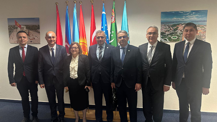 UID Heyetinden Türk Devletleri Teşkilatı Budapeşte Ofisi’ne Ziyaret