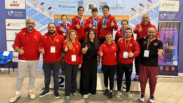 Selanik’te Türk Sporcuların Madalya Yağmuru