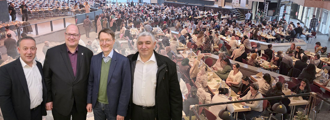 Leverkusen’de ramazan sofrası 3 bin kişiyi buluşturdu