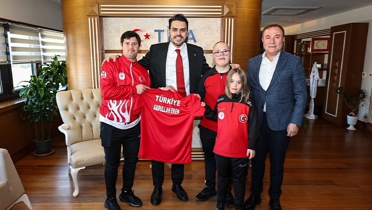 TİKA’da özel sporcularla anlamlı buluşma