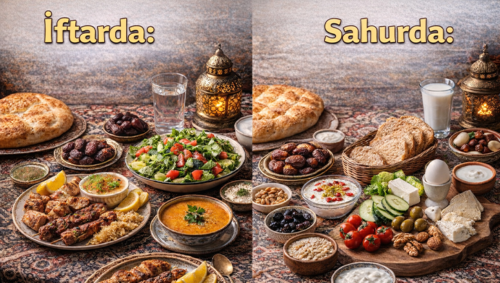 Ramazan’da Sağlıklı Beslenme Nasıl Olmalı? İftar ve Sahur İçin Öneriler