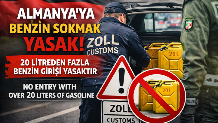 Almanya’ya Yakıt Girişi Sınırlandı: Sınır Kapılarında Sıkı Denetim
