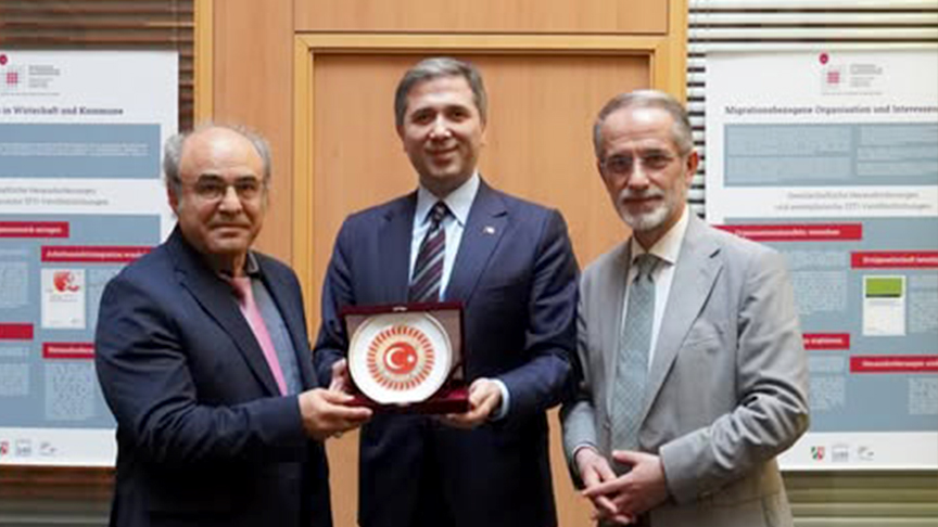 TBMM Türkiye-Almanya Dostluk Grubu’ndan TAM’a ziyaret