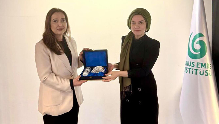 Zuhal Aksoy’dan Yunus Emre Enstitüsü’ne ziyaret