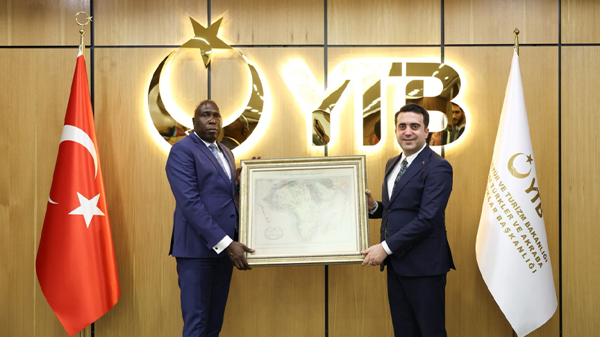 Fildişi Sahili Bakanı Dosso’dan YTB’ye ziyaret

