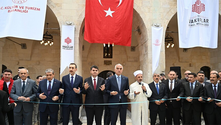 Bakan Ersoy Kilis’te Restorasyonu Biten Cami'ler Açılışına Katıldı
