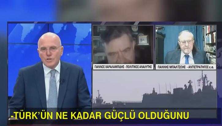 Yunan televizyonunda Türkiye tartışması: Canlı yayında gerilim yükseldi